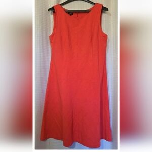 Talbots Coral Pink Dress Career Cocktail Size 10  Stretch
